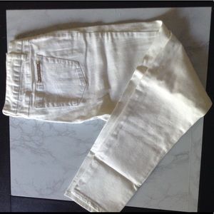 White jeans straight leg